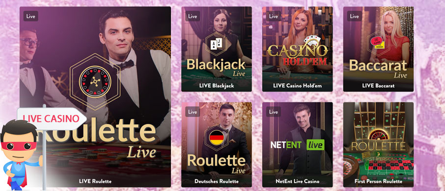 Live Casino bei Dunder