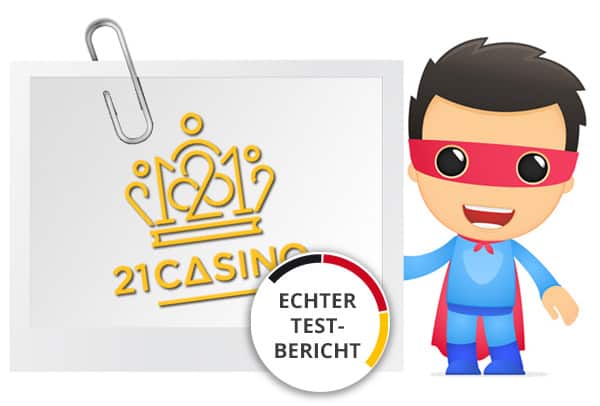 Echter Erfahrungs- und Testbericht 21Casino