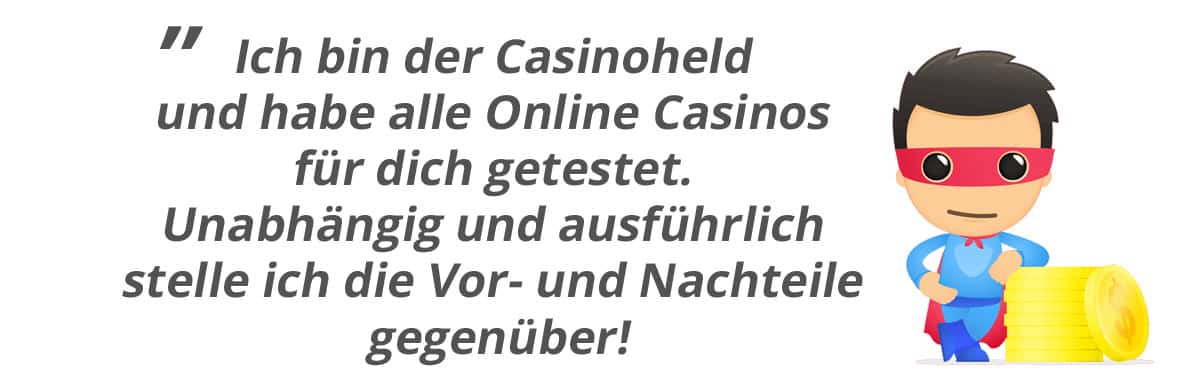 Casinoheld stellt sich vor