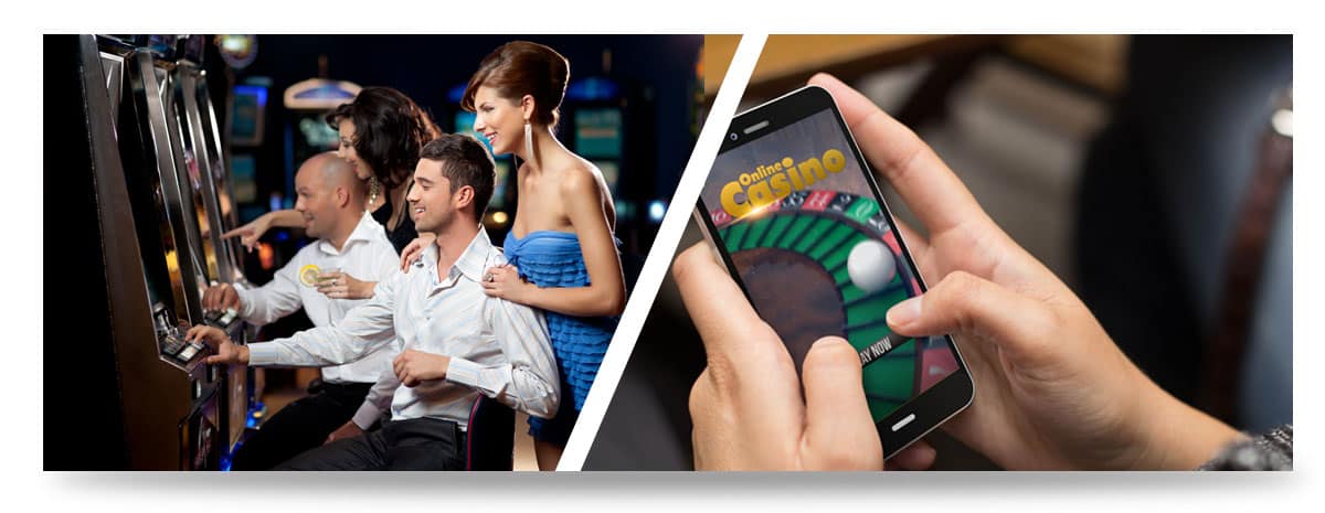 Vergleich zwischen Spielbank und Online Casino